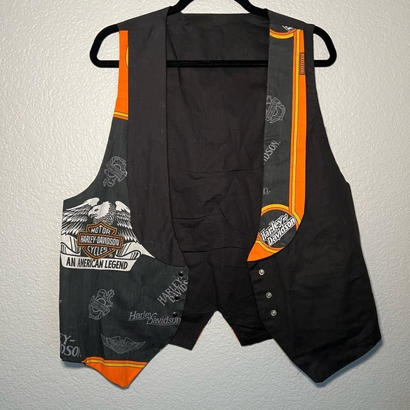 Harley Davidson Vintage Vest Handmade in USA - Picture 7 of 7